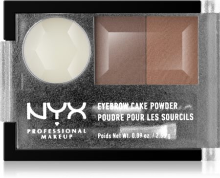 NYX Professional Makeup Eyebrow Cake Powder Szemöldökformázó készlet