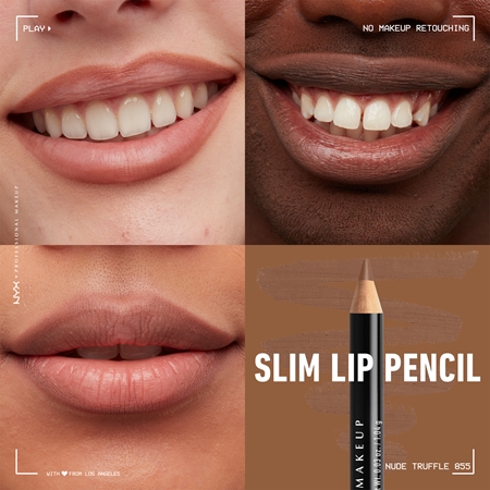 NYX Professional Makeup Slim Lip Pencil creion de buze cu trasare precisă