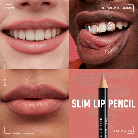 NYX Professional Makeup Slim Lip Pencil creion de buze cu trasare precisă
