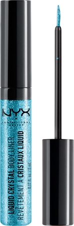 NYX Professional Makeup Liquid Crystal Liner tekuté oční linky se třpytkami