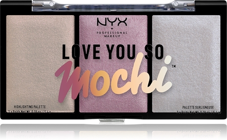 NYX Professional Makeup Love You So Mochi palette d'enlumineurs