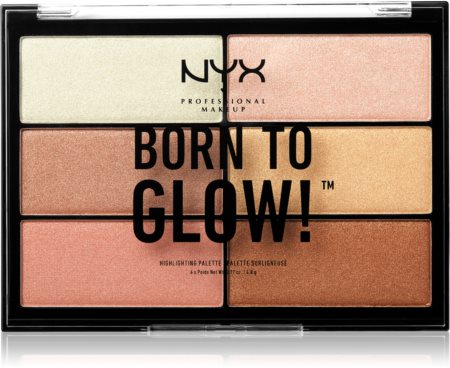 NYX Professional Makeup Born To Glow palette d'enlumineurs
