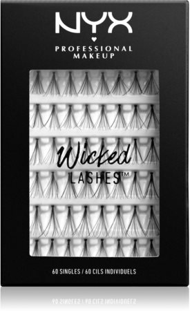 NYX Professional Makeup Wicked Lashes Singles faux-cils