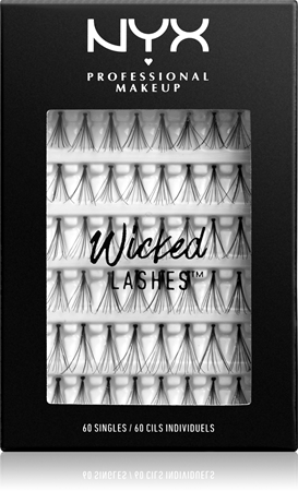 NYX Professional Makeup Wicked Lashes Singles lepilne trepalnice