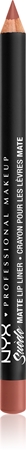 NYX Professional Makeup Suede Matte Lip Liner Matēts lūpu laineris