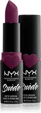 NYX Professional Makeup Suede Matte Lipstick mattahuulipuna