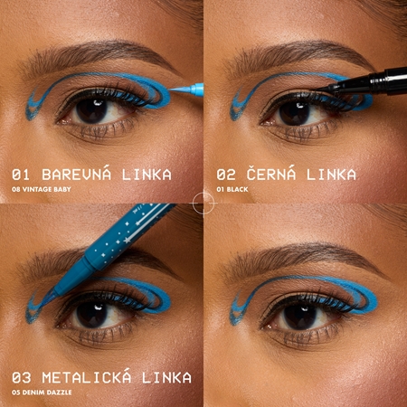 NYX Professional Makeup Epic Ink Liner precizní voděodolná linka