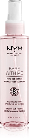 NYX Professional Makeup Bare With Me Prime-Set-Refresh Multitasking Spray lagani multifunkcionalni sprej