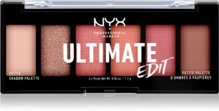 NYX Professional Makeup Ultimate Edit Petite Shadow paletă cu farduri de ochi