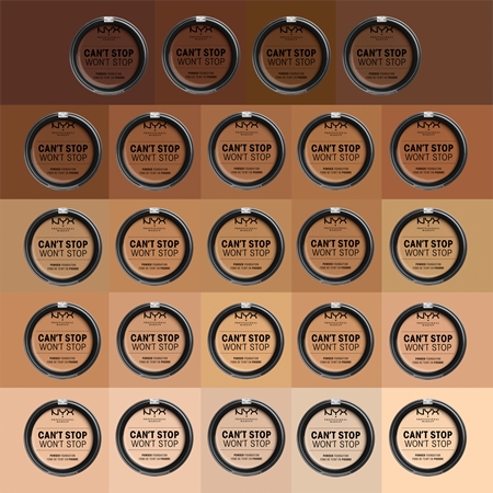 NYX Professional Makeup Can't Stop Won't Stop Powder Foundation base de pó