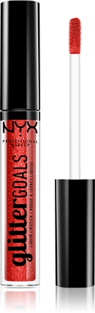 NYX Professional Makeup Glitter Goals tekutá rtěnka