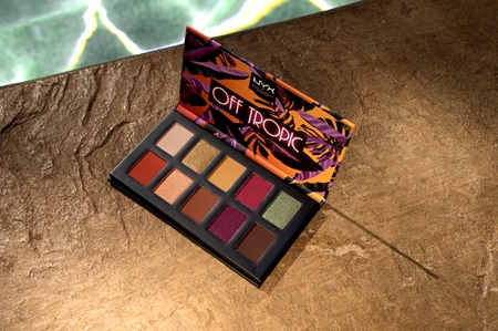 NYX Professional Makeup Off Tropic paleta de sombras de ojos
