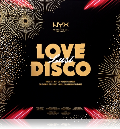 NYX Professional Makeup Love Lust Disco Greatest Hits adventní kalendář