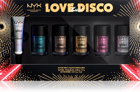 NYX Professional Makeup Love Lust Disco Glitter Vault Set von dekorativer Kosmetik