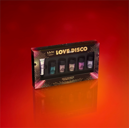 NYX Professional Makeup Love Lust Disco Glitter Vault Set von dekorativer Kosmetik