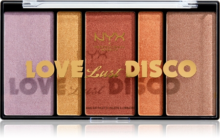 NYX Professional Makeup Love Lust Disco Highlight Highlighting Palette
