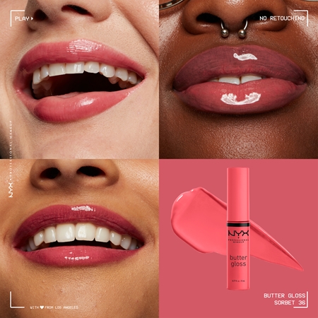 NYX Professional Makeup Butter Gloss ajakfény