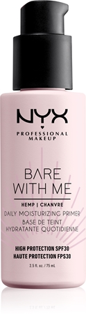 NYX Professional Makeup Bare With Me Hemp SPF 30 Daily Moisturizing Primer hydratační podkladová báze pod make-up SPF 30