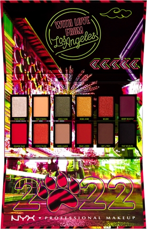 NYX Professional Makeup Lunar New Year 2022 palette de fards à paupières