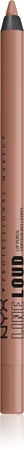 NYX Professional Makeup Line Loud Vegan Huulepliiats mati efektiga