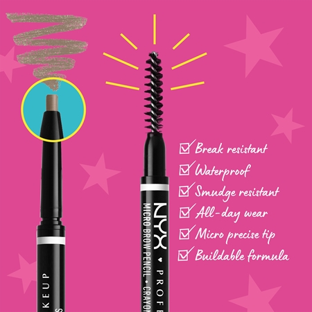 NYX Professional Makeup Micro Brow Pencil tužka na obočí