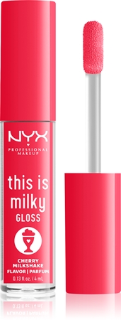 NYX Professional Makeup This is Milky Gloss Milkshakes hydratační lesk na rty s parfemací