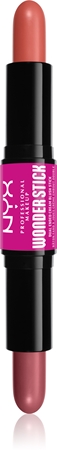NYX Professional Makeup Wonder Stick Cream Blush stick contour double embout