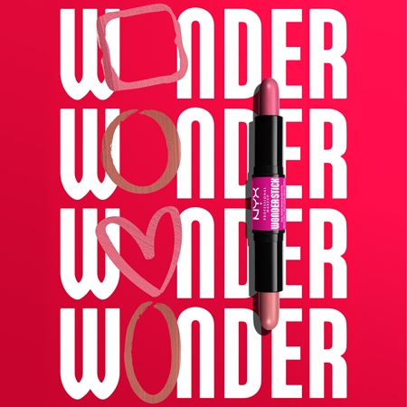 NYX Professional Makeup Wonder Stick Cream Blush stick contour double embout