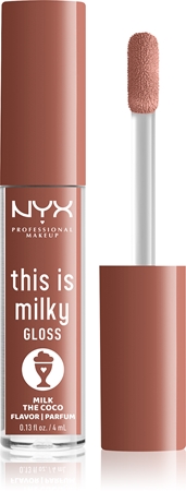 NYX Professional Makeup This is Milky Gloss Milkshakes hydratační lesk na rty s parfemací