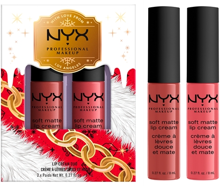 NYX Professional Makeup Limited Edition Xmass 2022 Mrs Claus Oh Deer Soft Matte Lip Cream Set Huulisarja