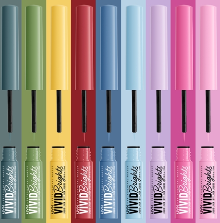 NYX Professional Makeup Vivid Brights tekuté oční linky