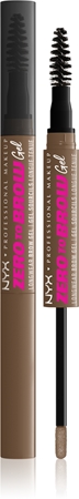 NYX Professional Makeup Zero To Brow Gel Uzacu želeja ar aplikatoru