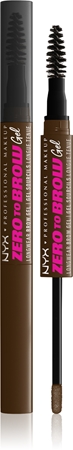 NYX Professional Makeup Zero To Brow Gel gel za obrvi z aplikatorjem