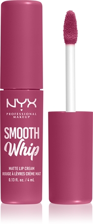 NYX Professional Makeup Smooth Whip Matte Lip Cream sametová rtěnka s vyhlazujícím efektem