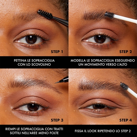 NYX Professional Makeup The Brow Glue gel per le sopracciglia