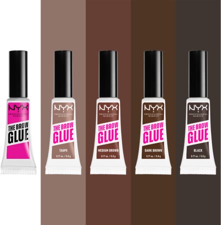 NYX Professional Makeup The Brow Glue gel na obočí
