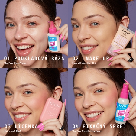 NYX Professional Makeup Bare With Me Blur Tint hydratačný make-up