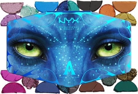 NYX Professional Makeup Limited Edition Avatar The Color Palette paletka očných tieňov limitovaná edícia