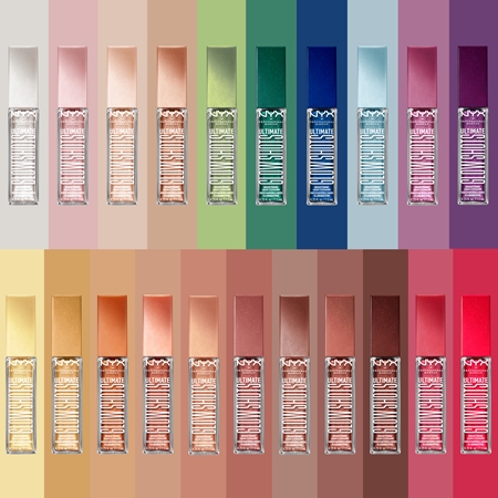 NYX Professional Makeup Ultimate Glow Shots Šķidras acu ēnas ar mirdzumiem