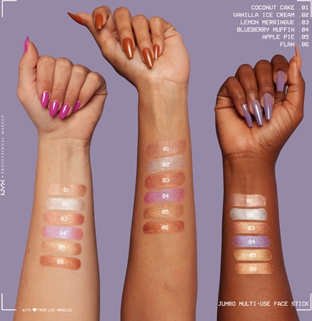 NYX Professional Makeup Jumbo Multi-Use Highlighter Stick illuminante in crema in matita