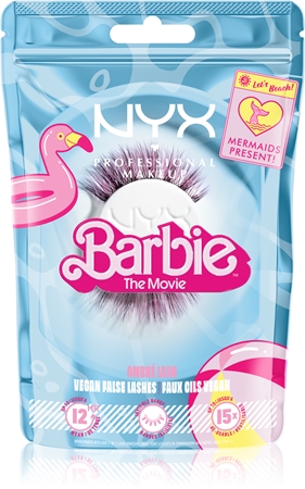NYX Professional Makeup Barbie Jumbo Lash černé řasy s růžovými vlákny