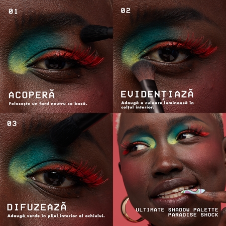 NYX Professional Makeup Ultimate Shadow Palette fard ochi