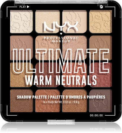 NYX Professional Makeup Ultimate Shadow Palette тіні для повік