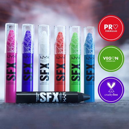 NYX Professional Makeup Halloween SFX Paints kehavärv näole ja kehale