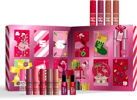 NYX Professional Makeup FA LA L.A. LAND Calendar de Crăciun de buze