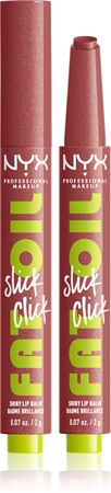 NYX Professional Makeup Fat Oil Slick Click Tonējošs lūpu balzams
