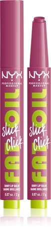 NYX Professional Makeup Fat Oil Slick Click Tonējošs lūpu balzams
