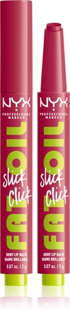 NYX Professional Makeup Fat Oil Slick Click Tonējošs lūpu balzams