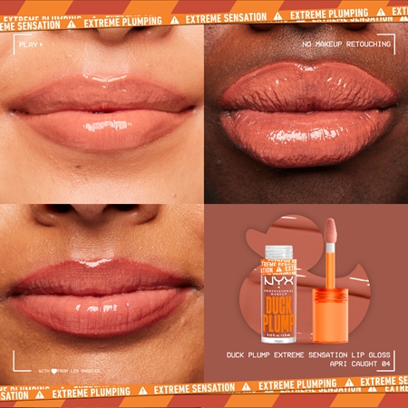 NYX Professional Makeup Duck Plump Lūpu spīdums ar pastiprinošu efektu