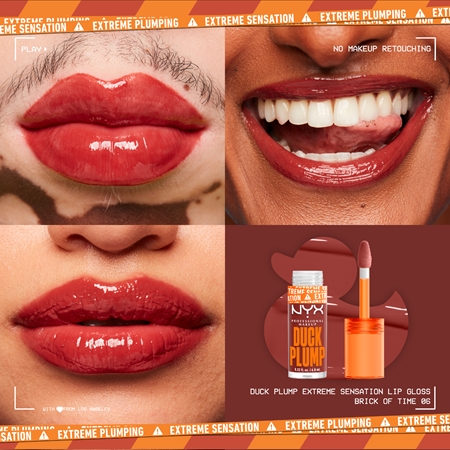 NYX Professional Makeup Duck Plump lesk na rty se zvětšujícím efektem